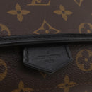 LOUIS VUITTON Monogram Macassar Magnetic Messenger Bag M45557 LV Auth 204827V-18
