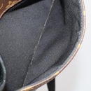 LOUIS VUITTON Monogram Macassar Magnetic Messenger Bag M45557 LV Auth 204827V-26