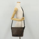 LOUIS VUITTON Monogram Macassar Magnetic Messenger Bag M45557 LV Auth 204827V-28