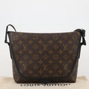LOUIS VUITTON Monogram Macassar Magnetic Messenger Bag M45557 LV Auth 204827V-12