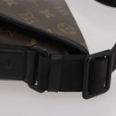 LOUIS VUITTON Monogram Macassar Magnetic Messenger Bag M45557 LV Auth 204827V-4