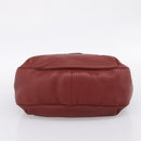 GUCCI Shoulder Bag Leather 2way Red Gold 296851 Auth 204829A-5