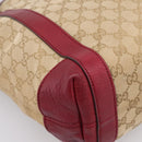 GUCCI GG Canvas Miss GG Tote Bag Beige Gold 342591 Auth 204831-11