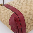 GUCCI GG Canvas Miss GG Tote Bag Beige Gold 342591 Auth 204831-13