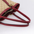 GUCCI GG Canvas Miss GG Tote Bag Beige Gold 342591 Auth 204831-7