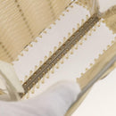 Salvatore Ferragamo Gancini Hand Bag Vinyl Clear Silver Auth 204833-11