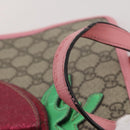 GUCCI GG Supreme Children's Hand Bag PVC Beige 630589 Auth 204842A-10
