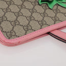 GUCCI GG Supreme Children's Hand Bag PVC Beige 630589 Auth 204842A-14