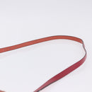 LOEWE Shoulder Bag Leather Red Gold Auth 204848-16