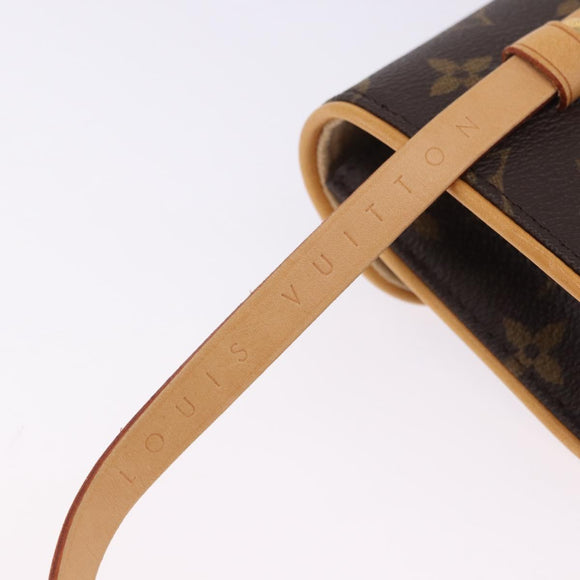 LOUIS VUITTON Monogram Pochette Florentine Waist Bag M51855 LV Auth 204849V