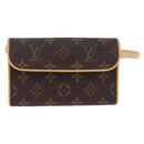 LOUIS VUITTON Monogram Pochette Florentine Waist Bag M51855 LV Auth 204849V-13