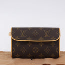 LOUIS VUITTON Monogram Pochette Florentine Waist Bag M51855 LV Auth 204849V-12