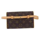 LOUIS VUITTON Monogram Pochette Florentine Waist Bag M51855 LV Auth 204849V-2