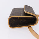 LOUIS VUITTON Monogram Pochette Florentine Waist Bag M51855 LV Auth 204849V-3