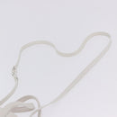 BALENCIAGA Everyday XXS Hand Bag Leather 2way White Silver 551815 Auth 204853A-10