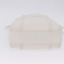 BALENCIAGA Everyday XXS Hand Bag Leather 2way White Silver 551815 Auth 204853A-13