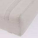 BALENCIAGA Everyday XXS Hand Bag Leather 2way White Silver 551815 Auth 204853A-15