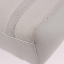 BALENCIAGA Everyday XXS Hand Bag Leather 2way White Silver 551815 Auth 204853A-17