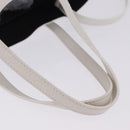 BALENCIAGA Everyday XXS Hand Bag Leather 2way White Silver 551815 Auth 204853A-7