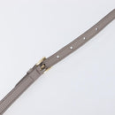PRADA Galleria Hand Bag Safiano 2way Gray Gold Tone Auth 204854SAV-11