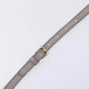 PRADA Galleria Hand Bag Safiano 2way Gray Gold Tone Auth 204854SAV-12