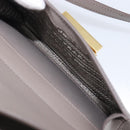 PRADA Galleria Hand Bag Safiano 2way Gray Gold Tone Auth 204854SAV-27