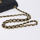CHANEL Matelasse Chain Shoulder Bag Lamb Skin Beige Gold CC Auth 204855A-7