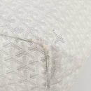 GOYARD Herringbone Saint Louis GM Tote Bag PVC White Auth 204859A-19