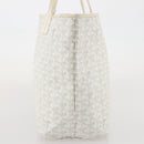 GOYARD Herringbone Saint Louis GM Tote Bag PVC White Auth 204859A-4