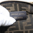 FENDI By The Way Mini Hand Bag Leather 2way Black Gold Tone 8BS067 Auth 204865V-11