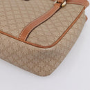 CELINE Macadam Canvas Tote Bag PVC Beige Gold Auth 204866A-10