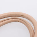 Miu Miu Matelasse Hand Bag Leather 2way Pink Gold Auth 204868-9