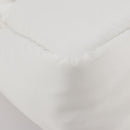 PRADA Hand Bag Nylon White Auth 204869A-14