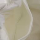 PRADA Hand Bag Nylon White Auth 204869A-22