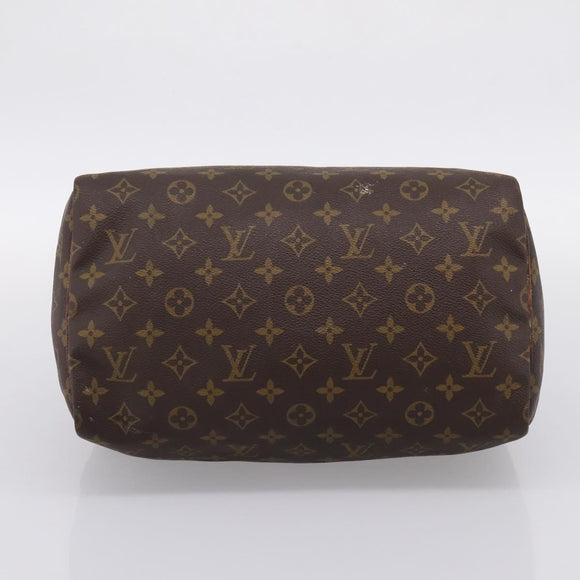 LOUIS VUITTON Monogram Speedy 30 Hand Bag M41526 LV Auth 204871