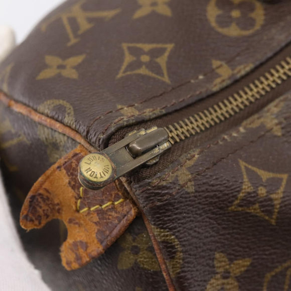 LOUIS VUITTON Monogram Speedy 30 Hand Bag M41526 LV Auth 204871