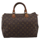 LOUIS VUITTON Monogram Speedy 30 Hand Bag M41526 LV Auth 204871-13