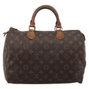LOUIS VUITTON Monogram Speedy 30 Hand Bag M41526 LV Auth 204871-2