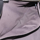 FENDI Zucca Canvas Tote Bag Black Brown Auth 204873-22