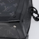 LOUIS VUITTON Monogram Eclipse Soft Trunk Shoulder Bag M44730 LV Auth 204879M-19