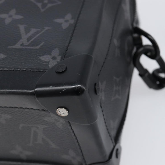 LOUIS VUITTON Monogram Eclipse Soft Trunk Shoulder Bag M44730 LV Auth 204879M