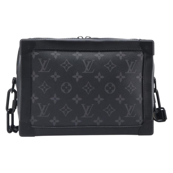 LOUIS VUITTON Monogram Eclipse Soft Trunk Shoulder Bag M44730 LV Auth 204879M