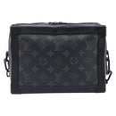LOUIS VUITTON Monogram Eclipse Soft Trunk Shoulder Bag M44730 LV Auth 204879M-2