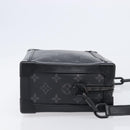 LOUIS VUITTON Monogram Eclipse Soft Trunk Shoulder Bag M44730 LV Auth 204879M-3