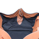 LOEWE Hammock Hand Bag Leather 2way Brown Gold Auth 204880SAM-23