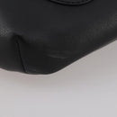 FENDI Bugseye Body Bag Leather Black Silver 7VA434 Auth 204881M-14