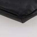 FENDI Bugseye Body Bag Leather Black Silver 7VA434 Auth 204881M-16