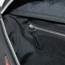 FENDI Bugseye Body Bag Leather Black Silver 7VA434 Auth 204881M-25