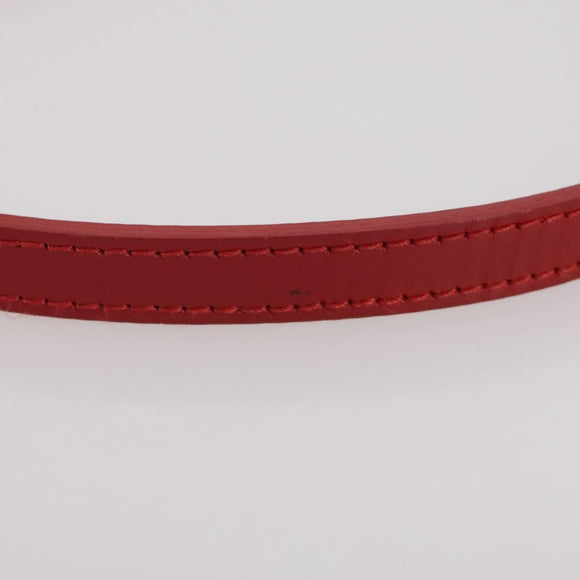 LOUIS VUITTON Epi Pochette Segur Shoulder Bag Red M5888E LV Auth 204884V