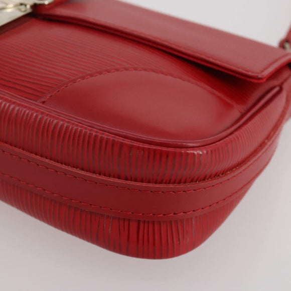 LOUIS VUITTON Epi Pochette Segur Shoulder Bag Red M5888E LV Auth 204884V